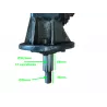 Boitier de transmission 80CV pour gyrobroyeur