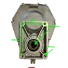 Boitier multiplicateur à prise de force pour fendeuse