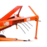 Faneur andaineur LIDERFARM 6 bras pour micro tracteur