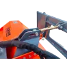 Broyeur hydraulique poussé 1m55 LIDERFARM sur attelage EURO