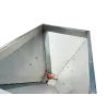 Epandeur d'engrais en acier inoxydable 600L LIDERFARM