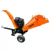 Broyeur de branches thermique LIDERFARM 15CV avec attache remorque.
