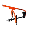 Tarière avec entrainement par cardan.