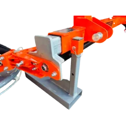 Barre de coulisse avec vérin hydraulique.