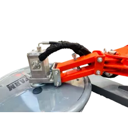 Moteur hydraulique double étage haut débit.