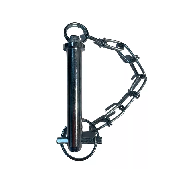 Axe d’attelage Ø25 mm avec chaîne et goupille de sécurité – LIDERFARM Axe d’attelage Ø25 mm avec chaîne et goupille de sécurité – LIDERFARM