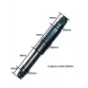 Axe double Ø25/Ø28 mm pour fixation simultanée d’accessoires agricoles – LIDERFARM