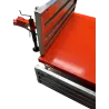 Vue avec une ridelle ouverte.