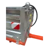 Zoom sur le loquet de fermeture.