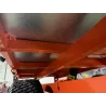 Renforts orange sur galvanisation.