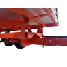 Flèche de tirage double axe.