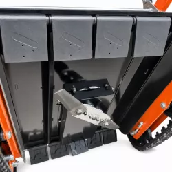 Système de coupe à deux lames du robot tondeuse télécommandé