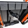 Système de coupe à deux lames du robot tondeuse télécommandé