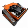 Robot tondeuse sur chenilles 54 cm vue avant gauche