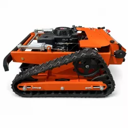 Réglage de hauteur de coupe du robot tondeuse sur chenilles