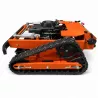 Réglage de hauteur de coupe du robot tondeuse sur chenilles