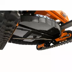 Dessous du plateau de coupe du robot tondeuse 80 cm
