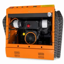 Moteur Loncin 16 CV du robot tondeuse 80 cm vu du dessus