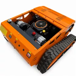 Chenille et châssis du robot tondeuse télécommandé LIDERFARM