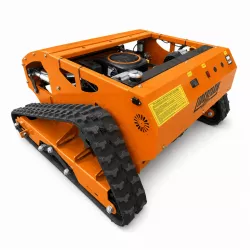 Robot tondeuse radiocommandé 16 CV vue trois quarts droite