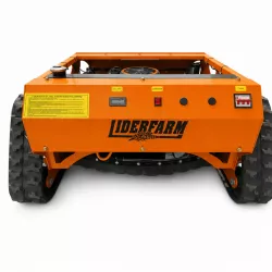 Arrière du robot tondeuse télécommandé LIDERFARM 80 cm