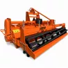 Fraise rotative agricole LIDERFARM 2,50 m avec rouleau arrière