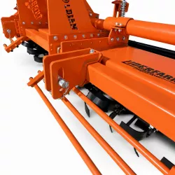 Attelage trois points de la fraise rotative agricole LIDERFARM
