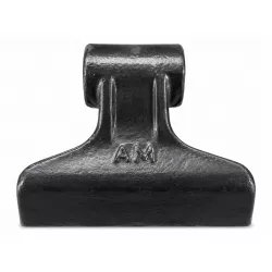 Vue arrière du marteau en acier trempé 60x145mm