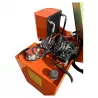 Circuit hydraulique autonome de l’épareuse avec distributeur et flexibles