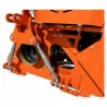 Système d'accroche stabilisateur avec deux tirants supplémentaires.