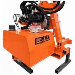 Réservoir hydraulique avec bouchon de remplissage et filtre du taille-haie LIDERFARM