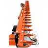 Vue longitudinale des sections et doigts de protection de la barre de coupe LIDERFARM de 190 cm