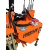 Réservoir, filtre à huile et distributeur hydrauliques de l’épareuse LIDERFARM 100 cm