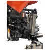 Côté gauche du moteur du micro-tracteur LIDERFARM LF-26, capot ouvert