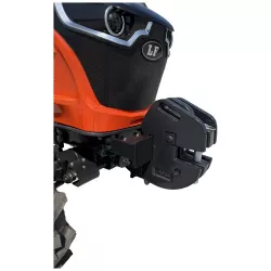 Détail des masses avant du micro-tracteur LIDERFARM LF-26