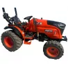 Profil droit du micro-tracteur LIDERFARM LF-26 à pneus industriels