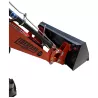 Godet du chargeur frontal LIDERFARM LF-26 et son mécanisme de basculement