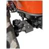 Détail du pont avant du micro-tracteur LIDERFARM LF-26