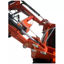Raccords hydrauliques auxiliaires entre les bras du chargeur frontal LIDERFARM LF-26