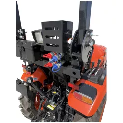 Distributeur et raccords hydrauliques arrière du micro-tracteur LIDERFARM LF-26