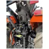 Support de troisième point et mécanisme de relevage arrière du micro-tracteur LIDERFARM LF-26