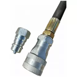 Bétonnière 3 points LIDERFARM — raccords rapides du flexible hydraulique