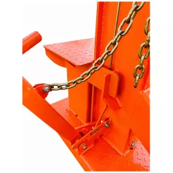 Chaîne et mécanisme du lève-bûche de la fendeuse LIDERFARM 26T