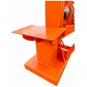 Table surélevée et socle de la fendeuse de bûches LIDERFARM 26T