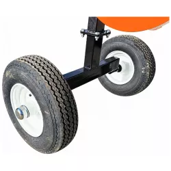 Essieu et roues de la fendeuse cinétique LIDERFARM 22T
