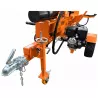 Attelage et roue jockey de la fendeuse thermique LIDERFARM 35T