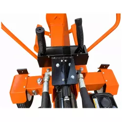 Double commande vue de dessus de la fendeuse thermique LIDERFARM 27T