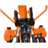 Double commande vue de dessus de la fendeuse thermique LIDERFARM 27T