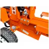 Chariot du poussoir et rail de guidage de la fendeuse horizontale LIDERFARM 15T