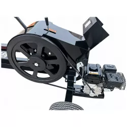 Transmission par courroie et moteur de la fendeuse LIDERFARM cinétique 42T